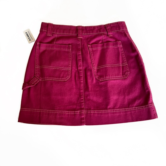 Old Navy Fuchsia Pink Mini Skirt Size 0 - Picture 2 of 13